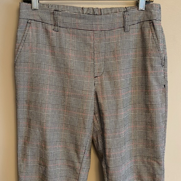 Ankle Length Plaid Pants - sz M - Picture 3 of 13